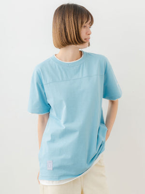 Double Collar Half Sleeve Tee